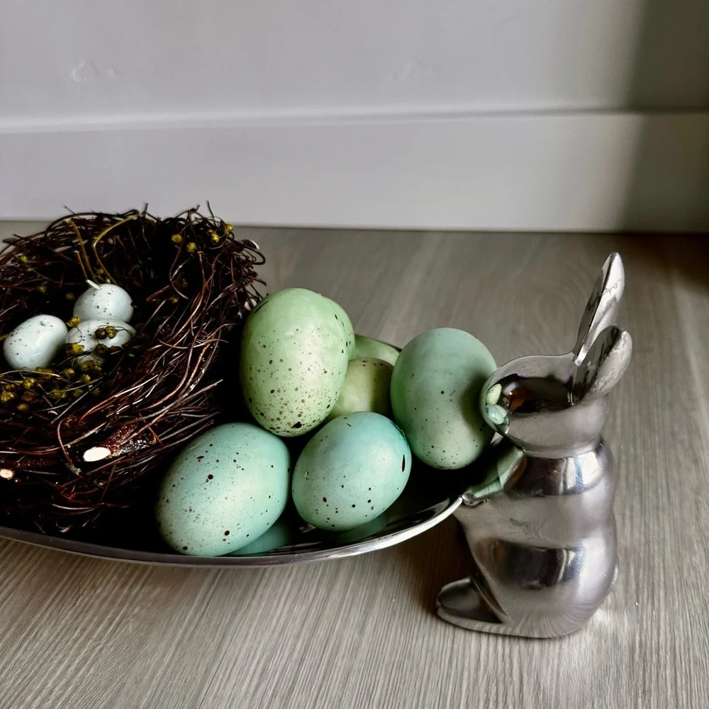 Crate&Barrel aluminum bunny